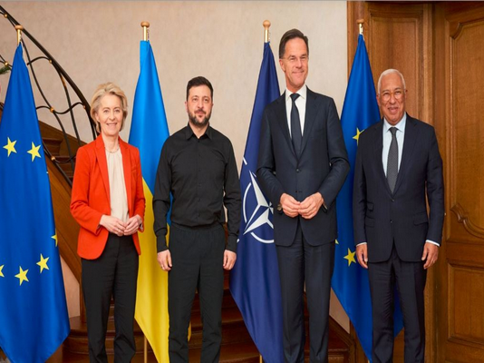 Αμετανόητη η ΕΕ: «Ο στόχος είναι μια ισχυρή Ουκρανία»-Κοινή δήλωση της Ούρσουλα φον ντερ Λάιεν και του Αντ.Κόστα μετά την συνάντηση με τον Ζελένσκι στις Βρυξέλλες