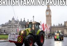 Μ. Βρετανία: Αγρότες «παρέλυσαν» το κέντρο του Λονδίνου – Στις 18 Δεκεμβρίου σε αγροτικό… κλοιό και οι Βρυξέλλες