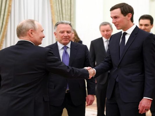 Κούσνερ και Γουίτκοφ συνάντησαν τον Πούτιν για την Ουκρανία