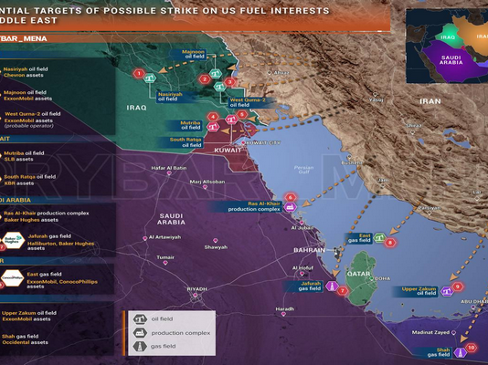 Κτύπημα και βύθιση από το Ιράν απόψε, μιας πλατφόρμας εξόρυξης πετρελαίου της Exxon Mobil στα Εμιράτα