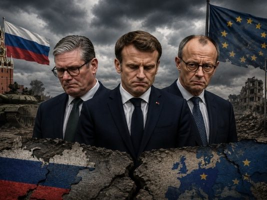 Ευρώπη – Οι τελειωμένοι πολιτικά Starmer, Macron και Merz εμποδίζουν την ειρήνη στην Ουκρανία, έρχεται κύμα πολιτικής ανατροπής