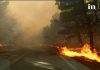 Συγκλονιστικές εικόνες και βίντεο από το πύρινο μέτωπο από Βίλια προς Πόρτο Γερμενό