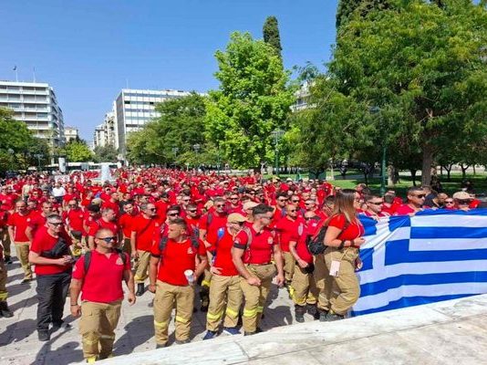 «Ο αγώνας μόλις ξεκίνησε»: Μετά τη ΔΕΘ θα το δούμε… λέει το Μαξίμου στους Εποχικούς Πυροσβέστες