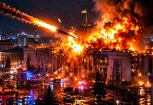 Ρώσοι : Για 15 ώρες χτυπούσαν Κίεβο με 277 πυραύλους, σκόνη Κyivstar, Omega Telecom, Vodafone, New-Telco