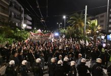Μεγάλη και μαχόμενη αντιαμερικανική -αντιιμπεριαλιστικη διαδήλωση προς αμερικανική πρεσβεία ενάντια στην επίσκεψη Ρούμπιο και τους βρώμικους πολέμους των ΗΠΑ