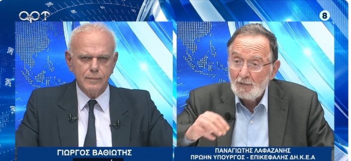 Π. Λαφαζάνης στην εκπομπή Χωρίς Χρώμα ( Γ.Βαθιώτης) : Φυλακισμένη στο πανάκριβο αμερικανικό LNG η Ευρώπη( video)